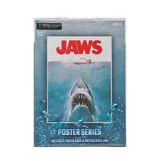 (PRE ORDER) NECA 50th Anniversary Jaws Display Piece Poster Series Figure New