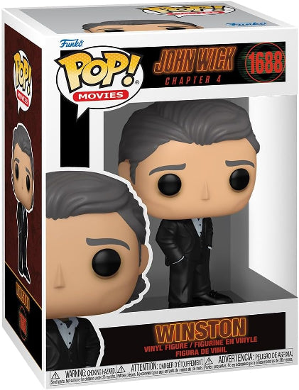 Funko POP Movies John Wick 4 Winston Vinyl Action Figure New