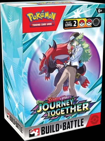 Pokemon TCG Trading Card Game Journey Together Build And Battle Box CASE OF 10 Sealed