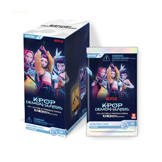 Kayou KPop Demon Hunters World Tour Cards Engery Edition Box Factory Sealed
