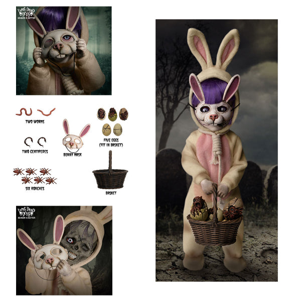 Mezco Living Dead Doll LDD Eggzorcist 10" Action Figure Doll