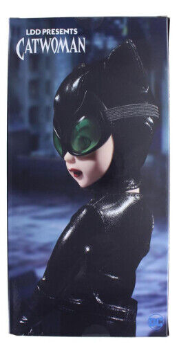 Mezco Living Dead Doll LDD DC Universe Catwoman Action Figure Doll Brand New