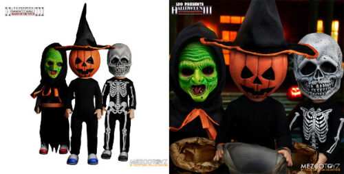 Mezco LDD Living Dead Dolls Halloween Season Of The Witch Set Of 3 Dolls New