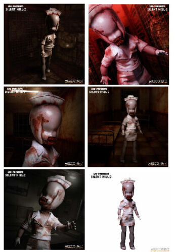 Mezco Living Dead Doll LDD Silent Hill Bubble Head Nurse Action Figure Doll New
