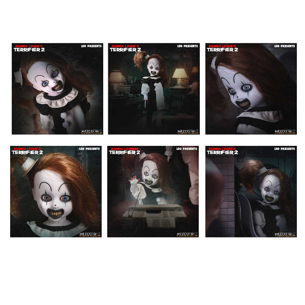 Mezco Toys Living Dead Dolls LDD Terrifier Little Pale Girl Doll Figure New