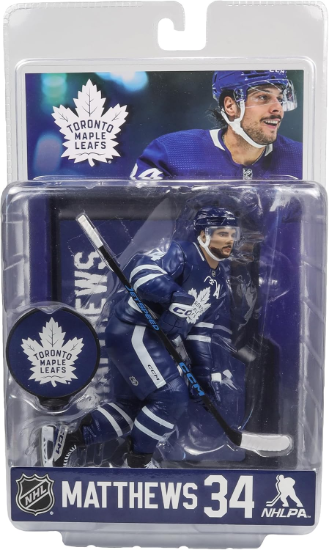 McFarlane Toys NHL Hockey Toronto Maple Leafs Auston Matthews Figure New