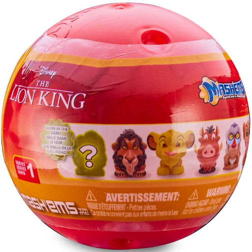 Mashems The Lion King Case/Lot Of 20 Sphere Capsules Toys Brand New