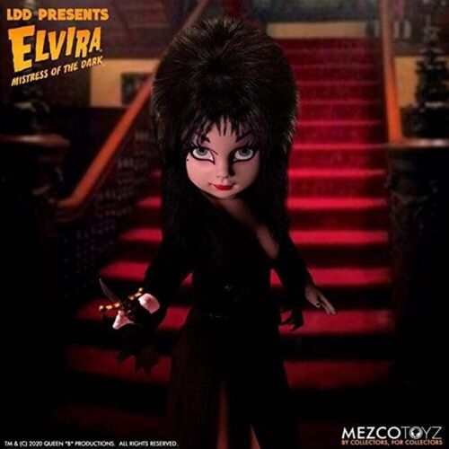 Mezco Elvira Mistress of The Dark Living Dead Doll 10" Action Figure Doll