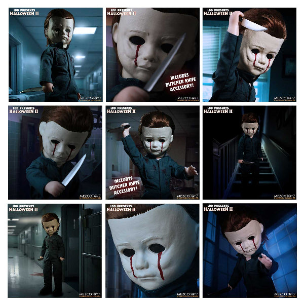 Mezco Living Dead Dolls LDD Halloween Michael Myers 10" Doll Figure Brand New