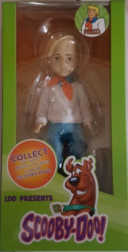 Mezco Toys Living Dead Dolls LDD Scooby Doo Build A Scooby Fred Doll Figure New