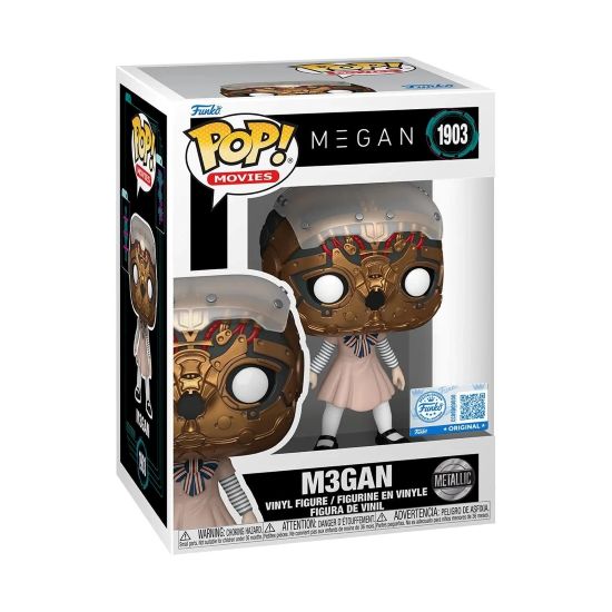 Funko POP Movies Horror M3gan Megan Exclusive Vinyl Figure New