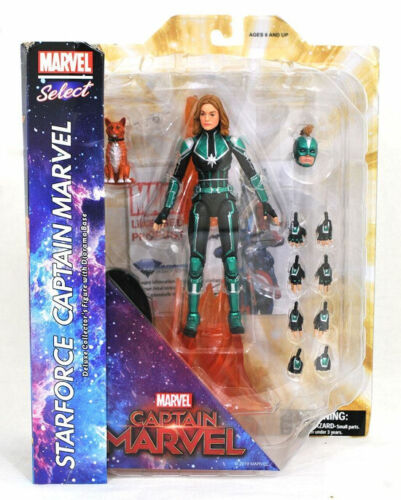 Diamond Select Toys Marvel Select Captain Marvel Action Figure Brand New
