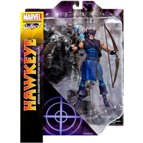 Diamond Select Toys Marvel Select Hawkeye Action Figure Brand New