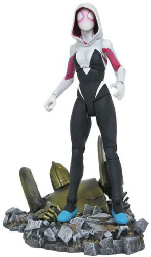 Diamond Select Toys Marvel Select Spider Gwen Action Figure Brand New