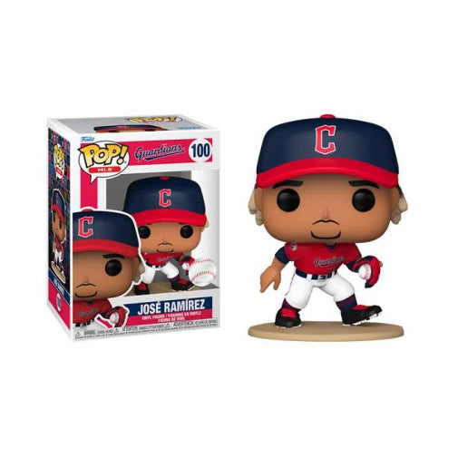 Funko POP MLB Baseball Cleveland Guardians Jose Ramirez Vinyl Figure New