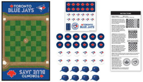 MLB Baseball Toronto Blue Jays Checkers Game Set Brand New