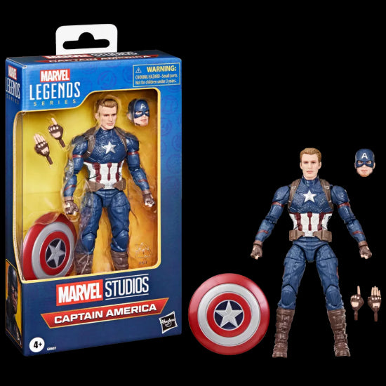 Hasbro Marvel Legends Series Captain America Action Figure New