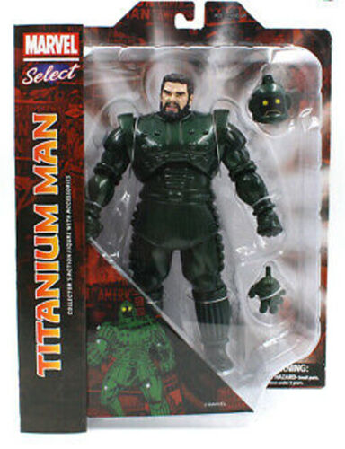 Diamond Select Toys Marvel Select Titanium Action Figure Brand New