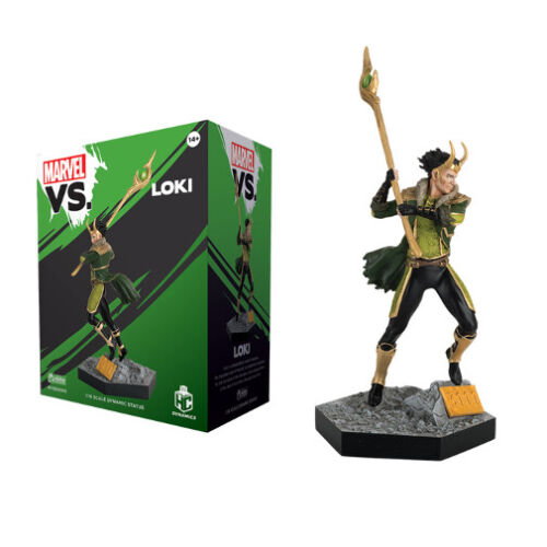 Eaglemoss Marvel VS Loki Superheroes And Villains Action Figure Brand New