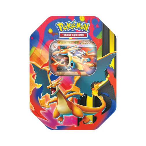Pokemon Trading Card Game TCG Mega Charizard Y Ex Tin Factory Sealed
