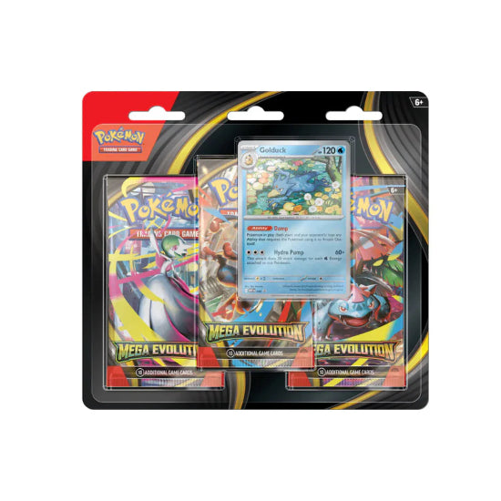 (PRE ORDER) Pokemon Trading Card Game TCG Mega Evolution 3 Pack Blister New