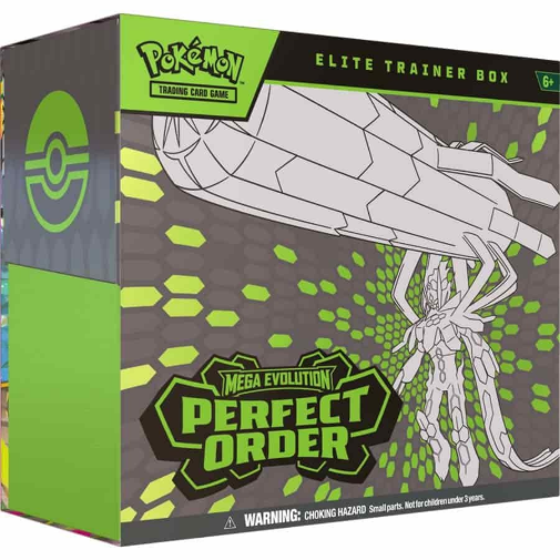 Pokemon TCG Mega Evolution Perfect Order Trainer Box Factory Sealed