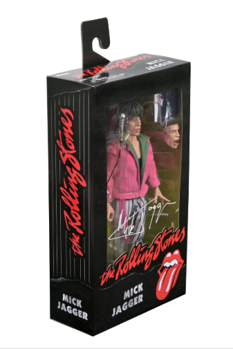 NECA The Rolling Stones Mick Jagger 1975 Action Figure New