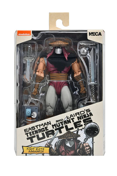 NECA TMNT Ninja Turtles 7" Foot Assassin Classic Figure New