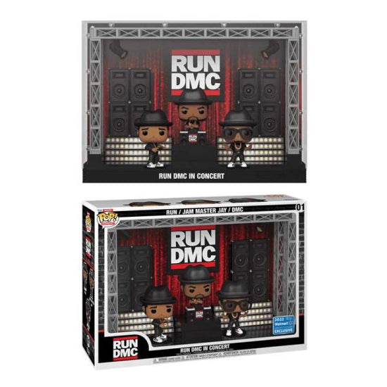 Funko POP Music Moment Run DMC Deluxe Vinyl Figure Set New