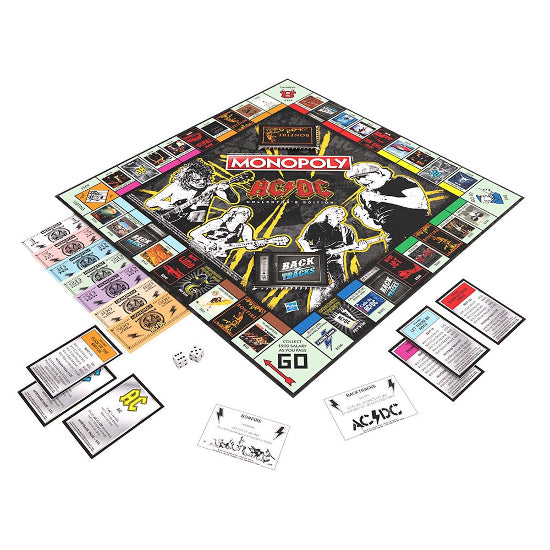 Monopoly AC/DC Collectors Edition Board Game Brand New
