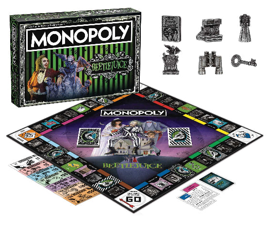 Monopoly Beetlejuice Collectors Edition Board Game New