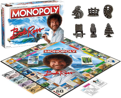 Monopoly Bob Ross Collectors Edition Board Game Brand New