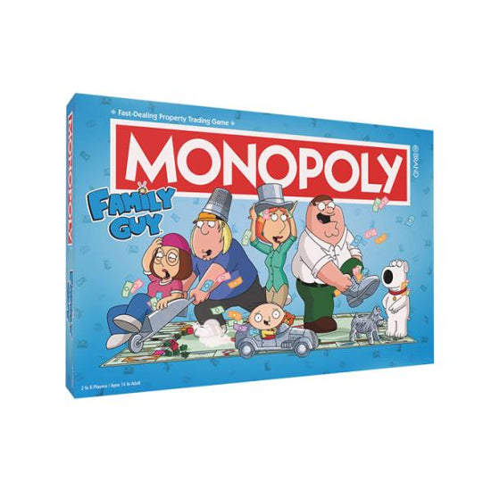 USAOPOLY Family Guy Monopoly Collectors Edition Board Game Brand New