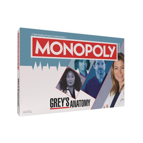USAOPOLY Grey's Anatomy Monopoly Collectors Edition Board Game Brand New