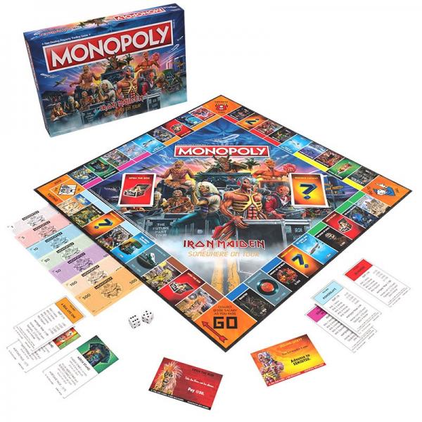 Monopoly Iron Maiden Collectors Edition Board Game Brand New