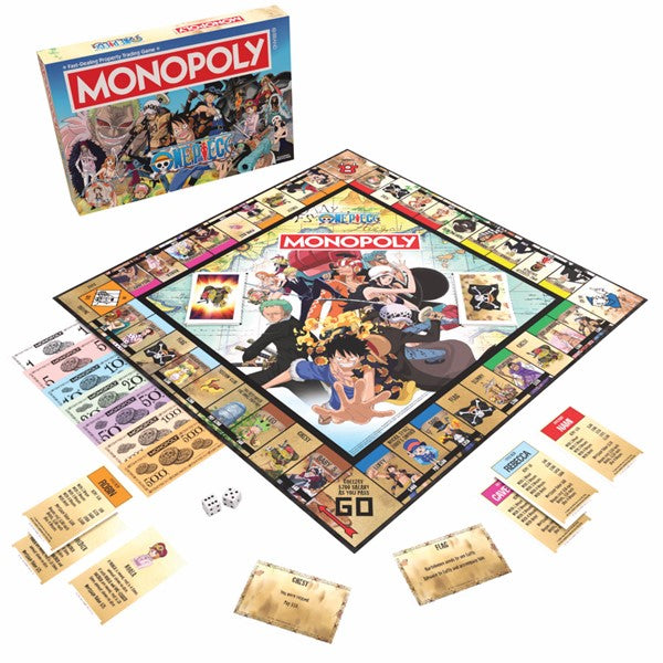 USAopoly Monopoly One Piece Collectors Edition Board Game New