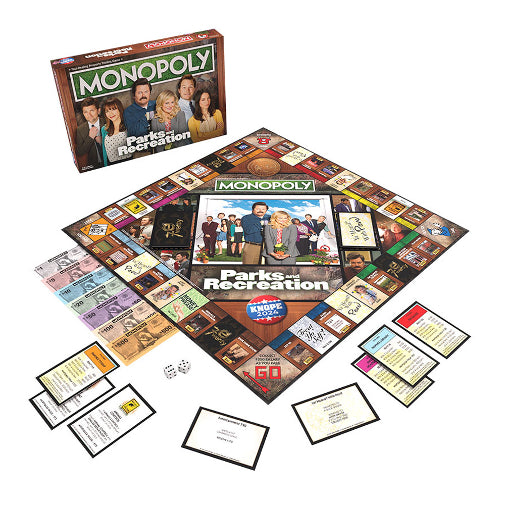 USAopoly Parks And Recreation Monopoly Board Game Brand New