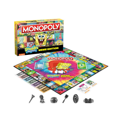 Monopoly SpongeBob SquarePants Meme Collectors Edition Board Game Brand New