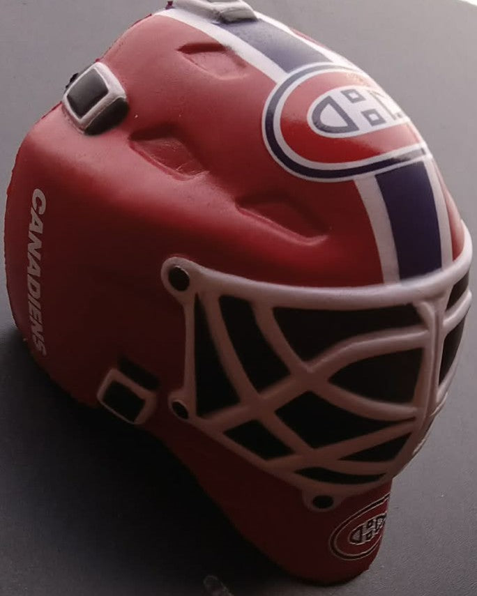 Party Animal Squeezymates NHL Montreal Canadiens HABS Foam Goalie Mask New
