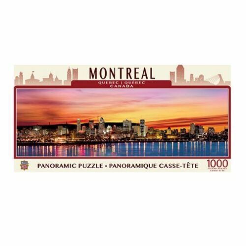 MasterPieces Montreal Skyline City Scapes 1000 Piece Panoramic Jigsaw Puzzle