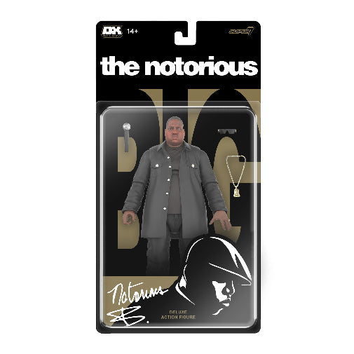 Super7 Music Hip Hop The Notorious B.I.G. Biggie Deluxe Action Figure New