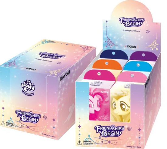 Kayou My Little Pony TCG Friendships Begin Starter Deck Display Box Factory Sealed