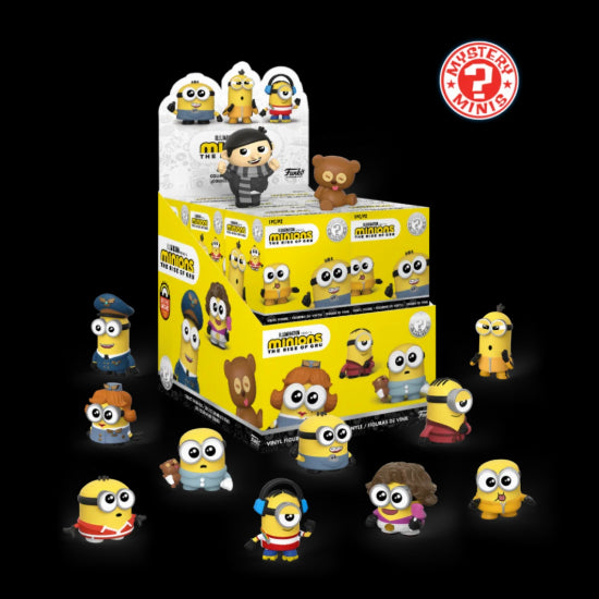 Funko Mystery Minis Minions 2 Display Case Of 12 Vinyl Figure New
