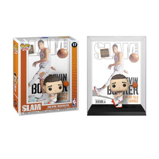 Funko POP Sports NBA Slam Cover Phoenix Suns Devin Booker Figure Brand New