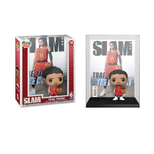 Funko POP Sports NBA Slam Cover Atlanta Hawks Trae Young Vinyl Figure New