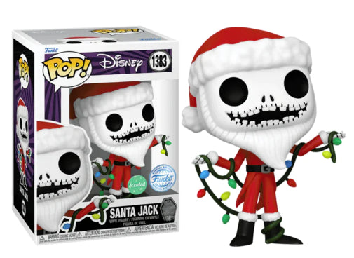 Funko POP Movies Nightmare Before Christmas Scented Exclusive Santa Jack Figure