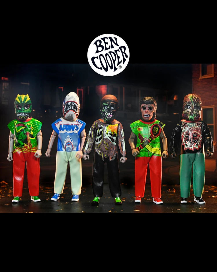 (PRE ORDER) NECA Ben Cooper Costume Kids Series 7 Set Of 5 Figures New
