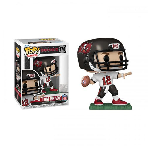 Funko Pop NFL Football Tampa Bay Buccaneers Tom Brady AWAY Jersey Vinyl Figure New