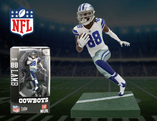 NFL Football Dallas Cowboys CeeDee Lamb 7" Action Figure Brand New