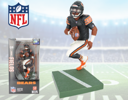 NFL Football Chicago Bears Justin Fields 7" Action Figure Brand New